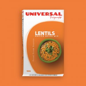 Lentils Recipe Spice Mix